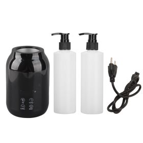 Essential Oil Heater LED Display Temperature Adjust Single Massage Oil Bottle Warmer 110‑240V US Plug