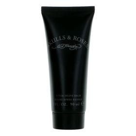 Ed Hardy Skulls & Roses by Ed Hardy, 3 oz After Shave Balm for Men