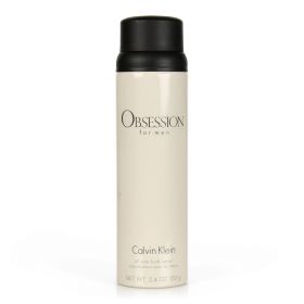 Obsession by Calvin Klein, 5.4 oz All Over Body Spray for Men