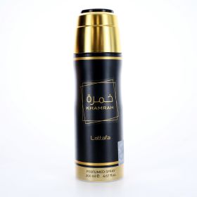 Khamrah by Lattafa, 6.7 oz Perfumed Deodorant Spray for Unisex