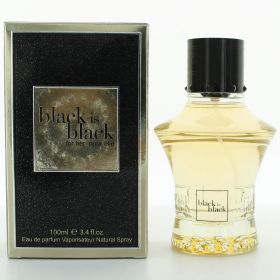 Black is Black for Her by NuParfums, 3.4 oz EDP Spray for Women