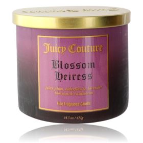 Juicy Couture 14.5 oz Soy Wax Blend 3 Wick Candle - Blossom Heiress