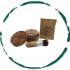 Premium BeNat Translucent Loose Setting Powder Kit with Eco-Friendly Bamboo Case, Ultra-Fine Matte Finish Finishing Powder