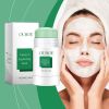 OUHOE Green Tea Facial Cleanser Solid Mask s Dullness, Moisturizes, Gently Cleans And Brightened Skin Mask
