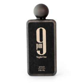 9PM Night Out by Afnan, 3.4oz Extrait De Parfum spray for Unisex TESTER