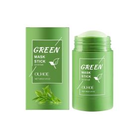 OUHOE Green Tea Cleansing Mask Stick, 40 g (Option: 40 g)