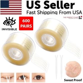 1200pcs Invisible Lace Eye Lift Strips Double Eyelid Adhesive Style Tape Sticker (Option: Default Title)