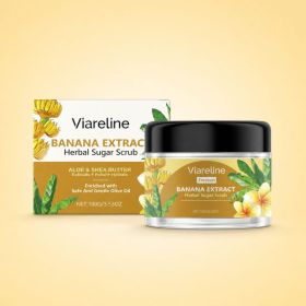 VIARELINE Banana Body Exfoliating Scrub, 100 g (Option: 100 g)