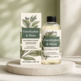 JUE FISH Eucalyptus Moss Home Fragrance Oil, 100 ml (Option: 100 ml)