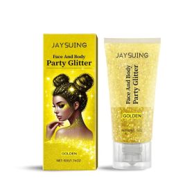 JAYSUING Gold Glitter Gel, 50 g (Option: 50 g)