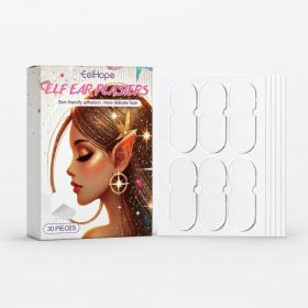 EELHOPE Elf Ear Cosmetic Stickers, 30 Pieces (Option: 30 Pieces)