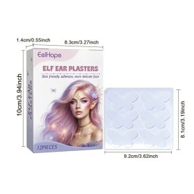 EELHOPE Butterfly Elf Ear Cosmetic Stickers, 12 Pieces (Option: 12 Pieces)