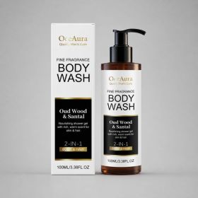 OCEAURA Sandalwood Fragrance Body Wash, 100 ml (Option: 100 ml)