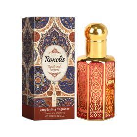 Arabian Roll On Perfume Oil, Rose Mood, Long Lasting Women Fragrance, 12ml (Option: 1box)