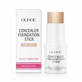 OUHOE Concealer Foundation Stick, Ivory, 7 g (Option: 7 g)