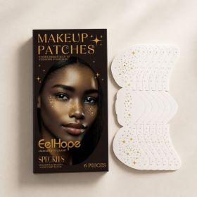 EELHOPE Party Freckle Cosmetic Face Stickers, 6 Pieces (Option: 6 Pieces)