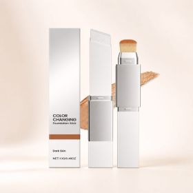 AMZ Two-in-One Color-Adapting Foundation Stick, Deep, 13 g (Option: 13 g)