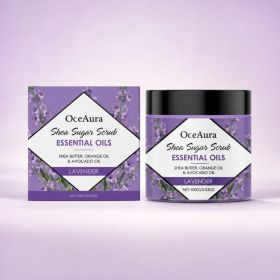 OCEAURA Shea Sugar Body Scrub, 100 g (Option: 100 g)