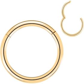 16g- Steel Hoop-rose Gold-8-1 (Option: Default)