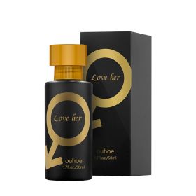 Love Her Perfume , 50ml Romantic Charm Scent Perfume, Long Lasting Fragrance For Dating & Daily Wear (Option: 1box)