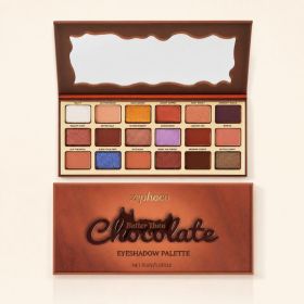 zephoco Chocolate-Style Eyeshadow Palette, 54 g (Option: 54 g)