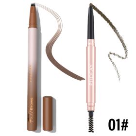 PHOFAY WATERPROOF WILD EYEBROW PENCIL (Option: Set1)