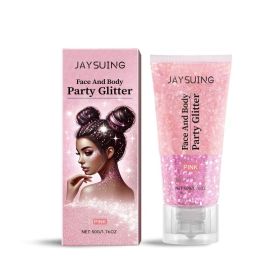 JAYSUING Pink Glitter Gel, 50 g (Option: 50 g)
