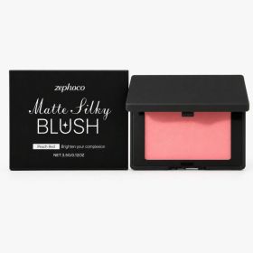 zephoco Matte Silky Blush, Rose Pink, 3.5 g (Option: 3.5 g)