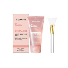 VIARELINE Collagen Peel-Off Face Mask with Brush, 75 g Mask and 1 Brush (Option: 75 g Mask and 1 Brush)