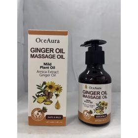 OCEAURA Ginger Body Massage Oil, 100 ml (Option: 100 ml)